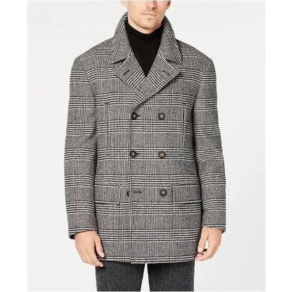 New Signature Carcoat Plaid- Checker Size 48